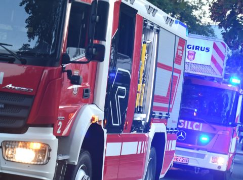 V Vipavi uhaja amoniak