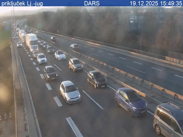 Kaos na Ljubljanski obvoznici