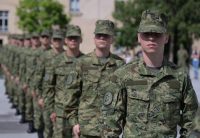 Za generacijo 2007 se začenja obvezno vojaško usposabljanje na Hrvaškem