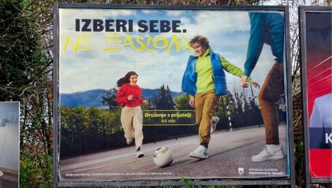 izberi sebe ne zaslona