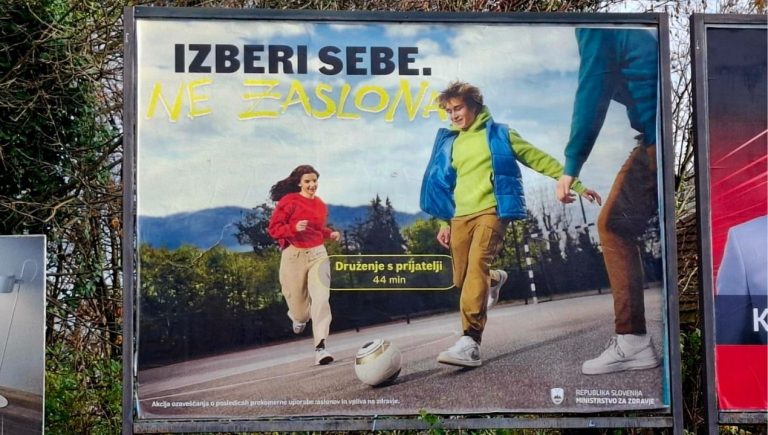 izberi sebe ne zaslona