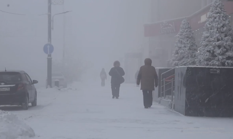 zima v Sibiriji, Jakutsk