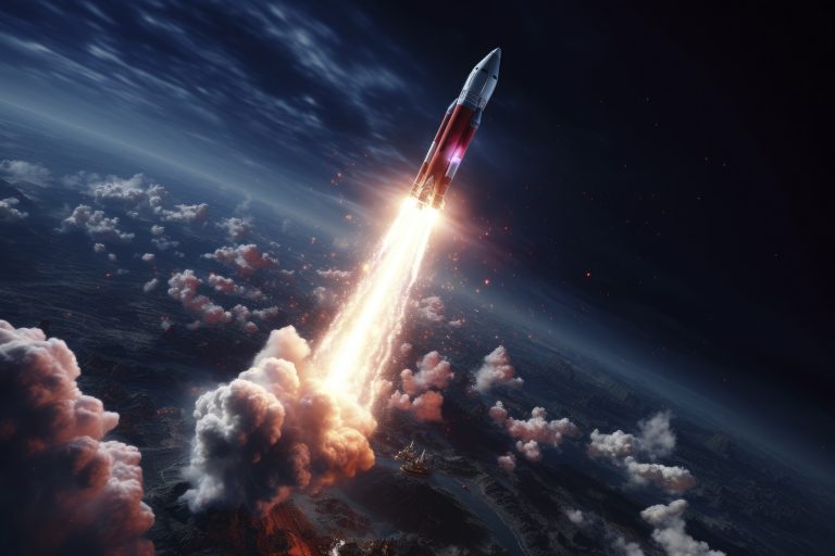 Izstrelitev rakete (fotografija je simbolična).