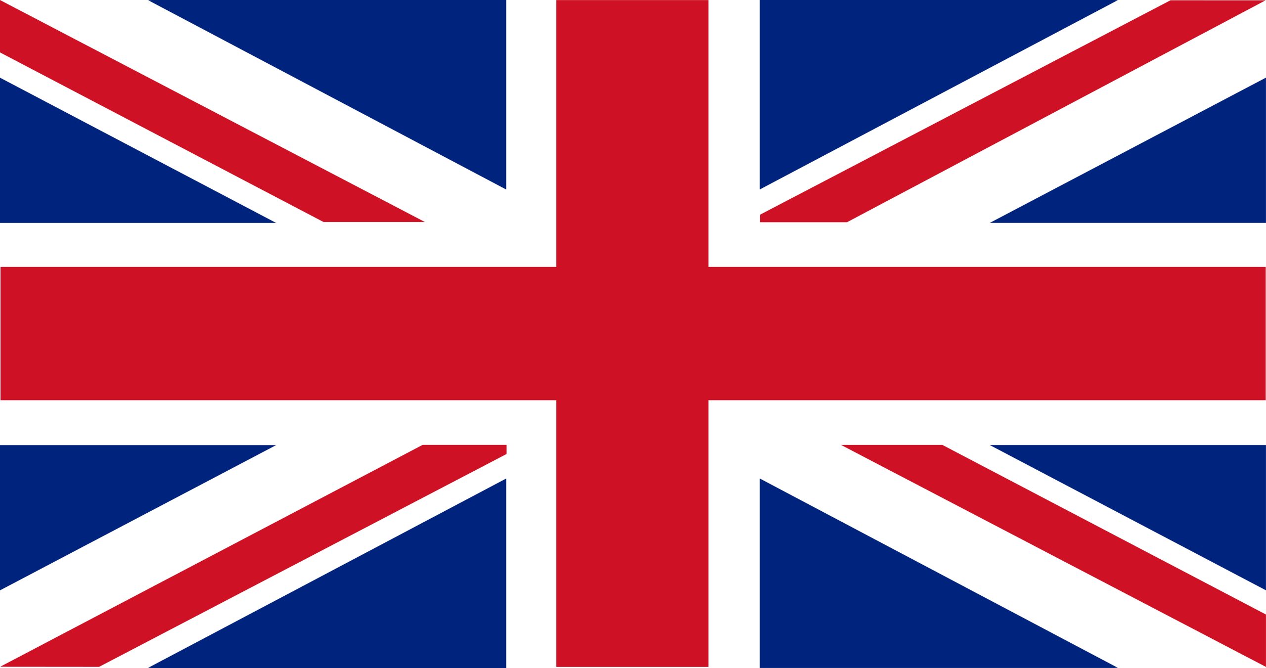 Zastava Velike Britanije, znana kot "Union Jack", ki je današnjo podobo dobila leta 1801 po združitvi Velike Britanije in Irske. Britanska zastava je pred tem vsebovala le horizontalni in vertikalni križ v rdeči in beli, ter bele diagonale. Rdeč diagonalni križ sv. Patrika - zavetnika Irske, so dodali po priključitvi otoka.