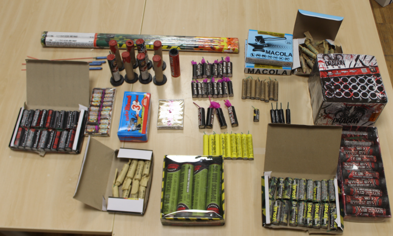 Zaseg pirotehničnih izdelkov