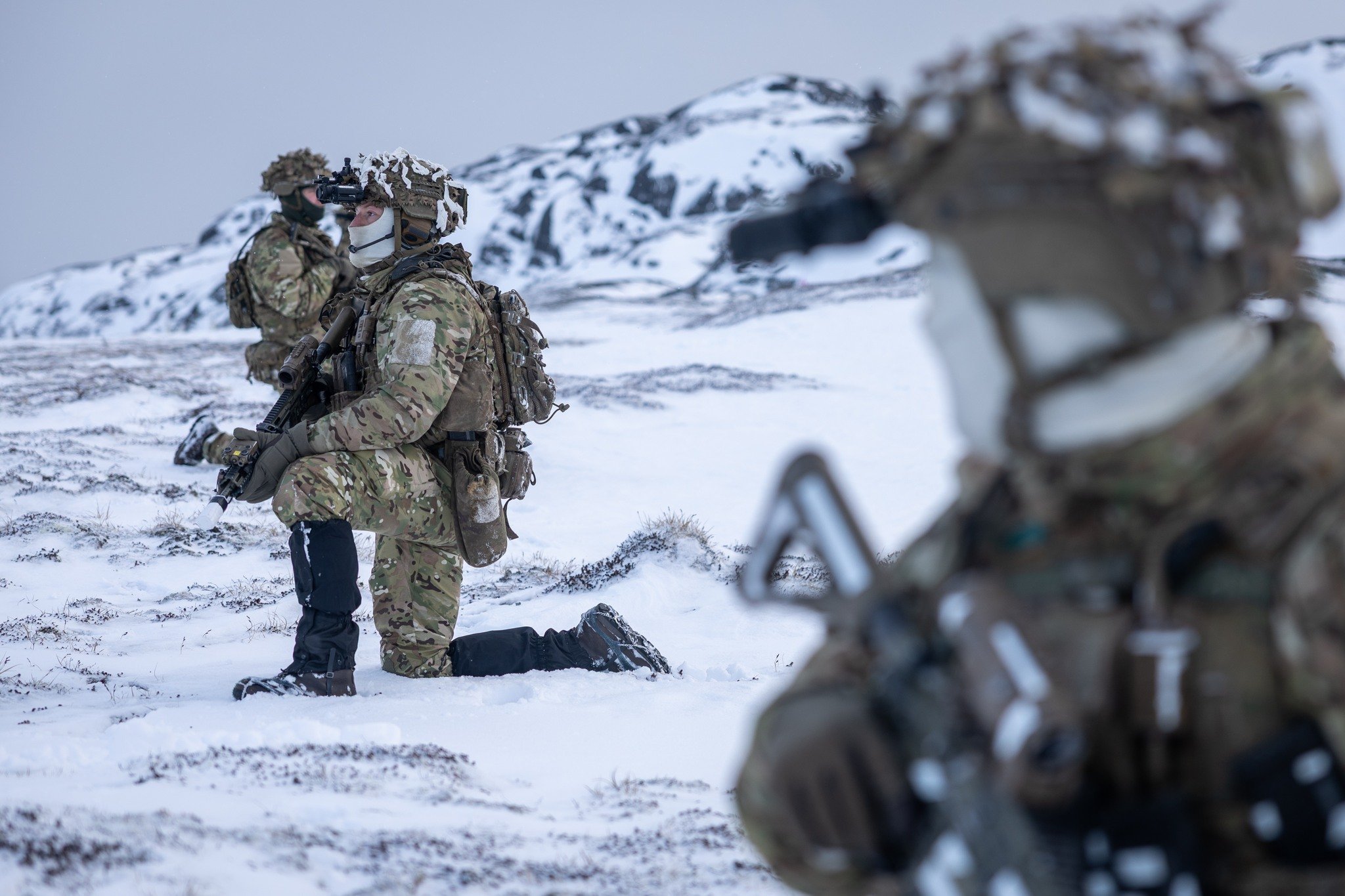 Danski vojaki pripravljeni na boj