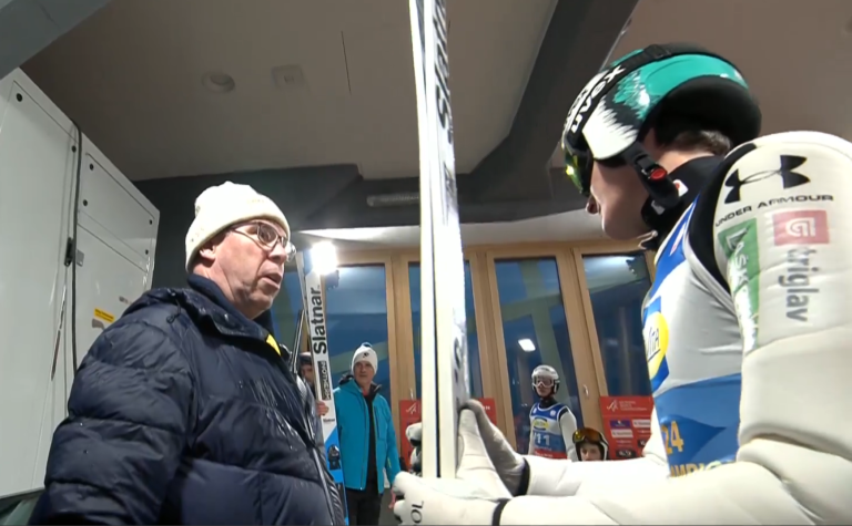 Hubert Mathis in Domen Prevc