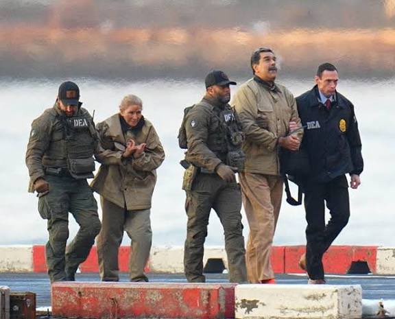 Nicolas Maduro in Cilia Flores