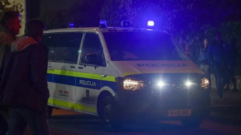 26-letnik udaril mamo in brata, posredovala policija