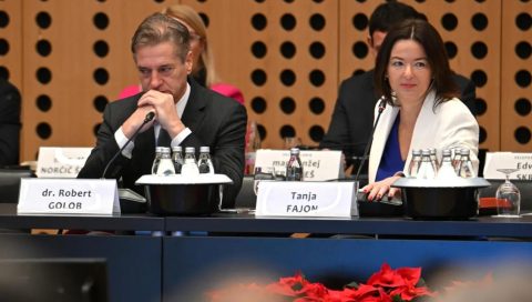 Tanja Fajon, Robert Golob