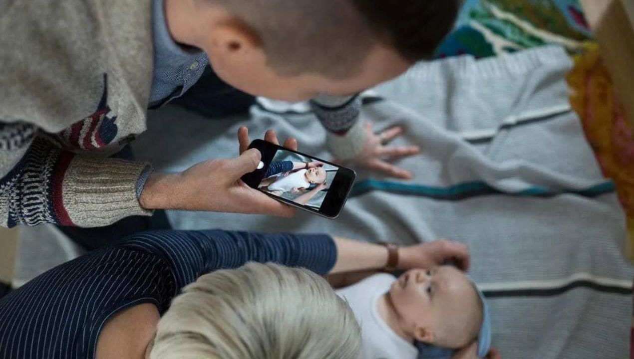 objava otrokovih fotografij