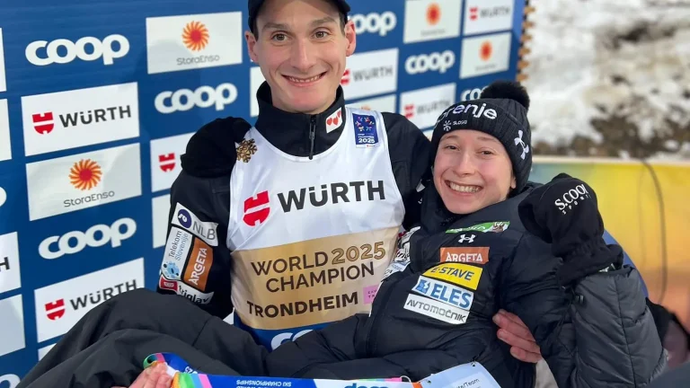 Domen in Nika Prevc bosta na ZOI nosila slovensko zastavo