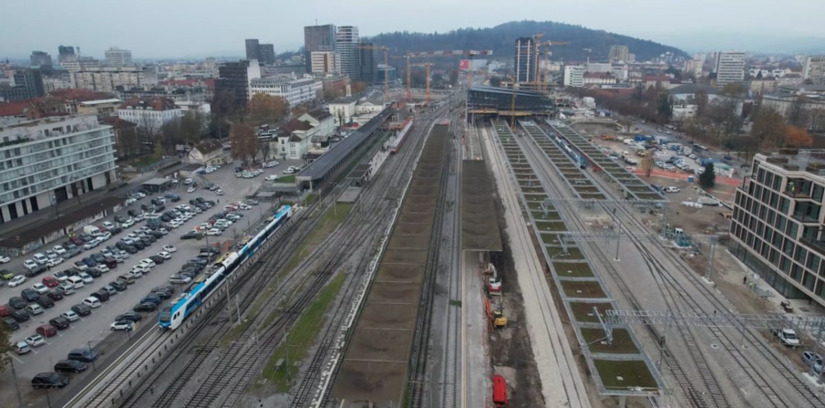 Ljubljanska železniška postaja ta konec tedna zaprta: Vse, kar morate vedeti