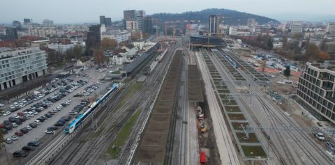 Pozor: Na ljubljanski železniški postaji nova delna zapora
