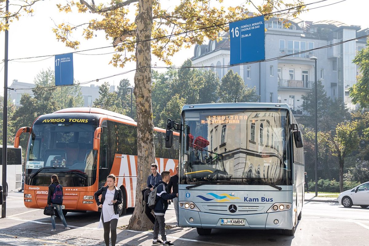 brezstično plačevanje v medkrajevnem potniškem prometu