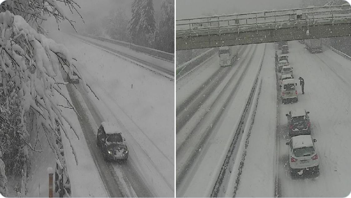 obilno sneženje v Avstriji