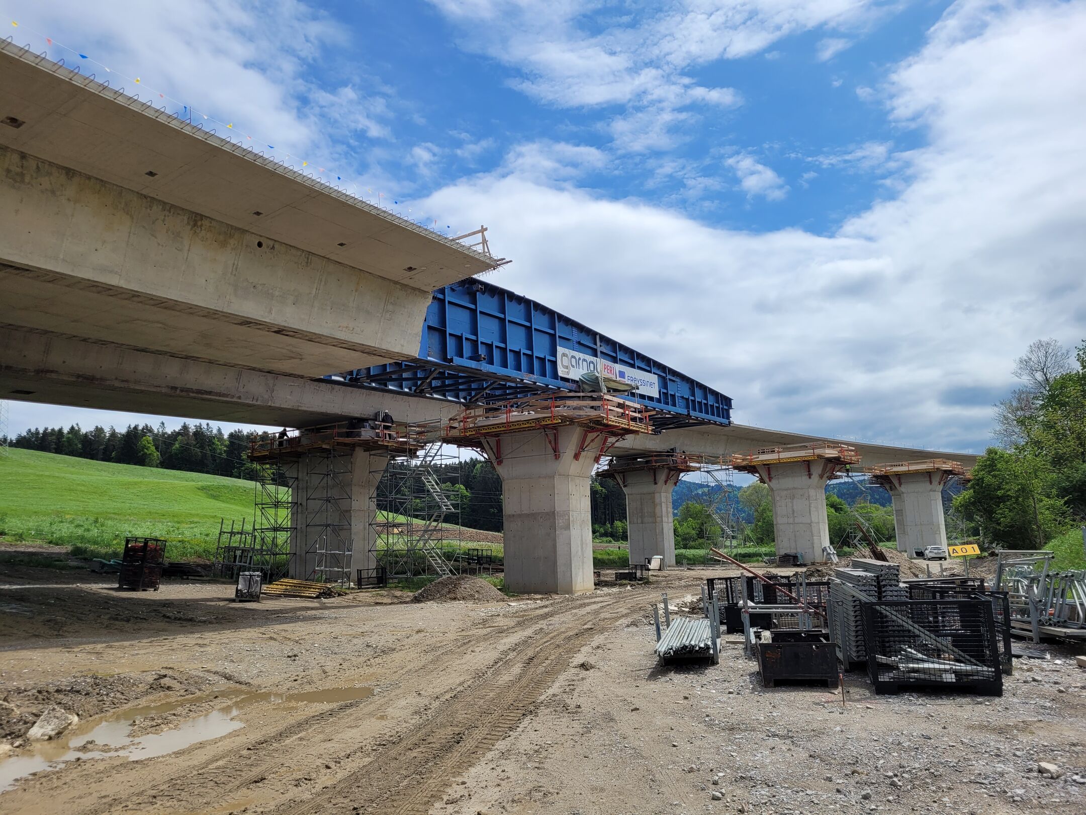 zaradi gradbišča na tretji razvojni osi težave s pitno vodo