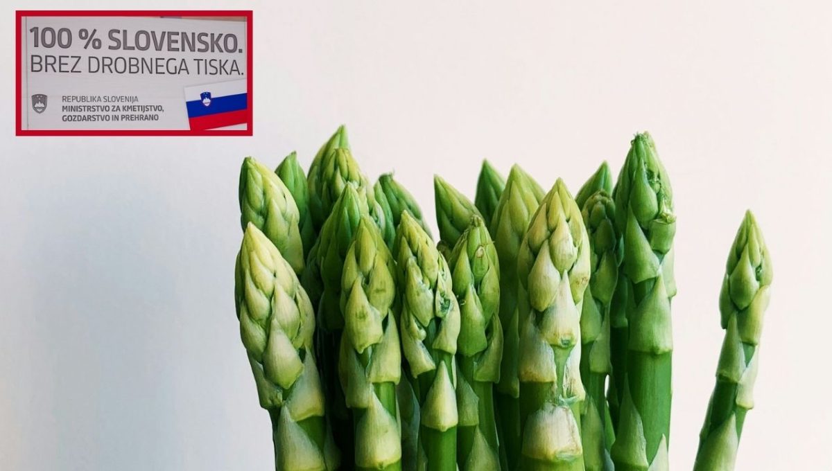 slovenska zastava na živilih