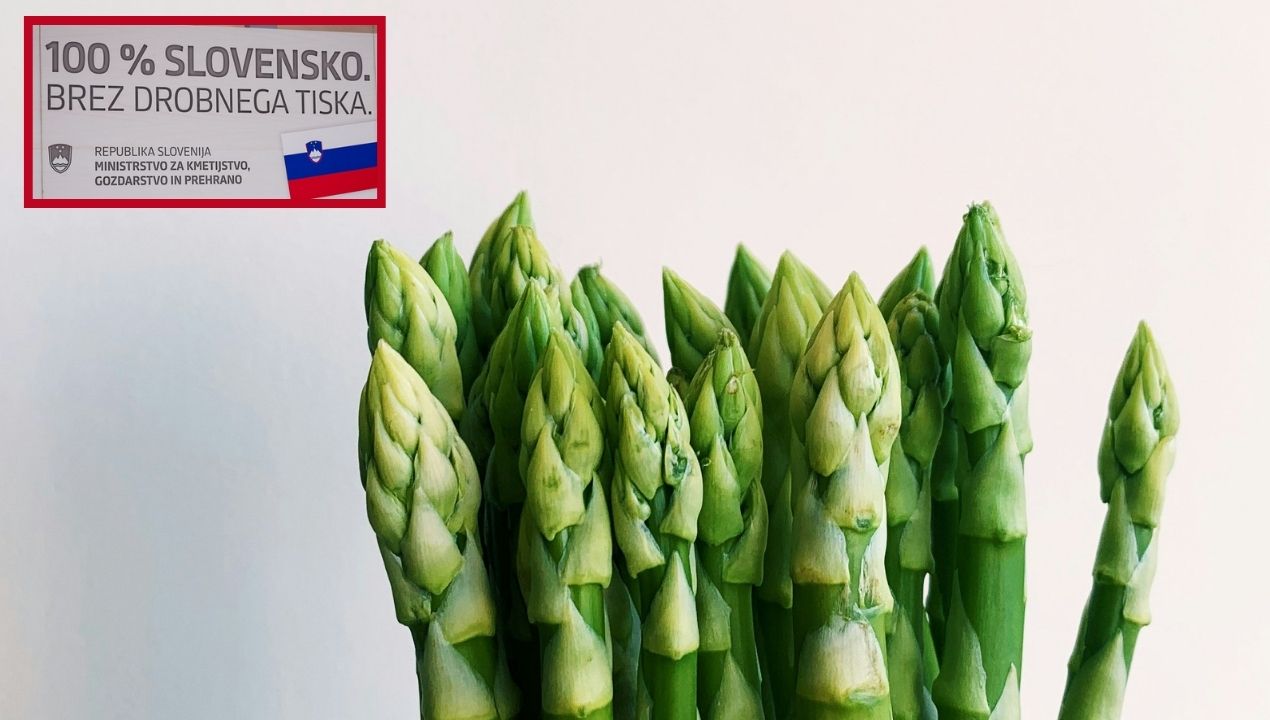 slovenska zastava na živilih