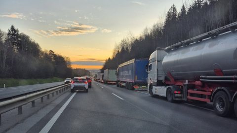 Zastoj na štajerski avtocesti