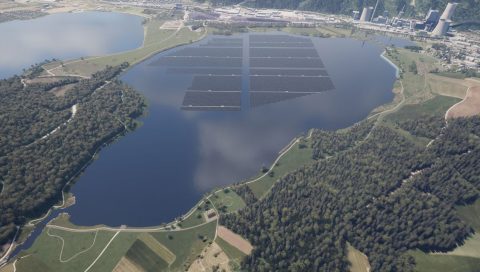 Plavajoča sončna elektrarna