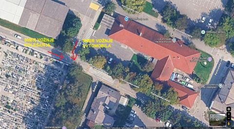 Policisti iščejo voznika, ki je trčil v kolesarja in odpeljal naprej