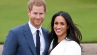 Princ Harry in Meghan Markle